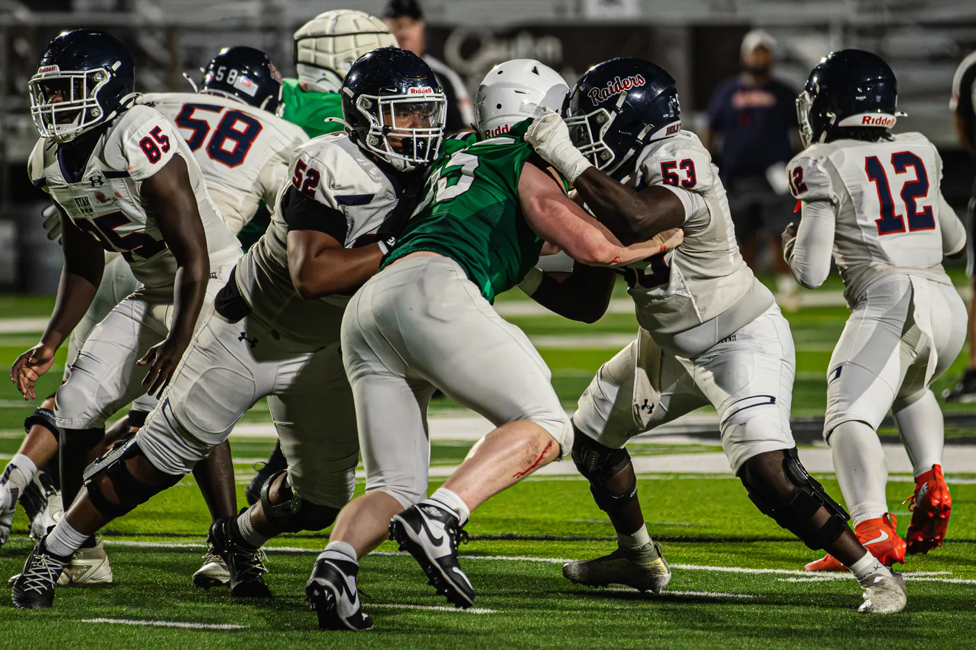 Varsity Football vs Denton Ryan (Scrimage) — photo 15